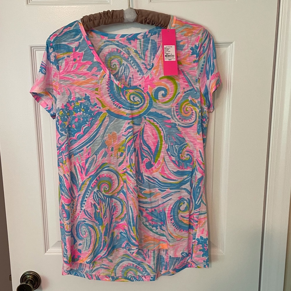 Lily Pulitzer Etta V Neck Tee